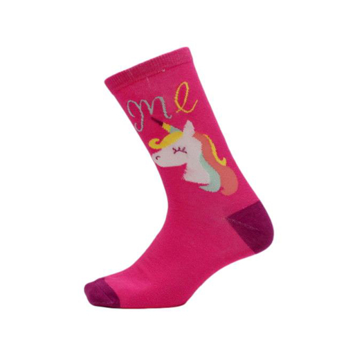 Men's Ladies Unisex Novelty Funny Comfy Bright Crazy Socks Gifts  [Design: Unicorn]