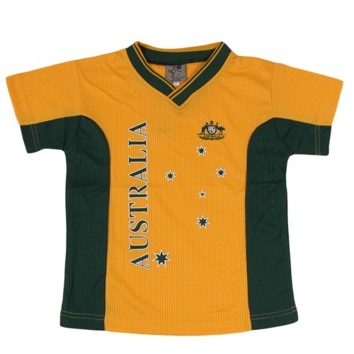 Kids Boys Girls Sports Soccer Football Rugby Jersey Top Shirt Australia Souvenir
