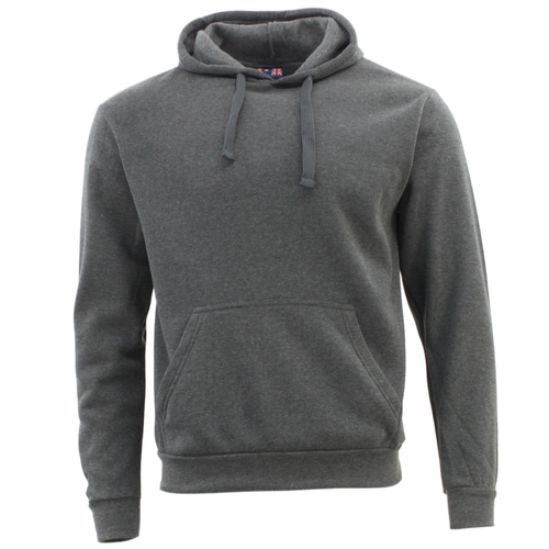 Adult Men's Unisex Basic Plain Hoodie Jumper Pullover Sweater Sweatshirt XS-5XL  [Size: 6XL] [Colour: Dark Grey]