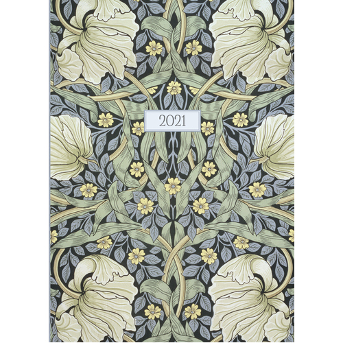 William Morris - Pimpernel - 2021 Diary Planner A5 Padded Cover (DC)