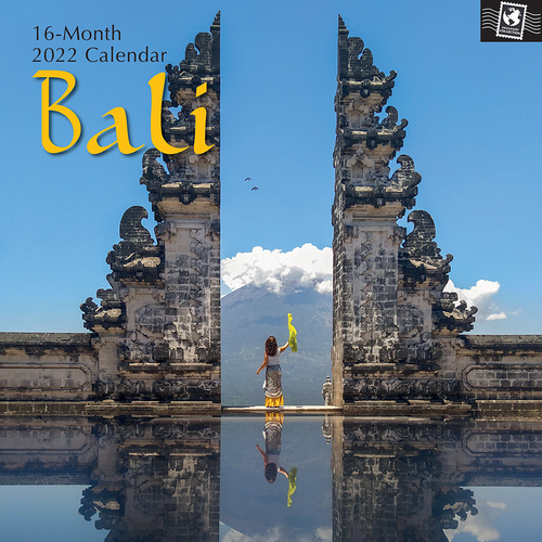 Bali - 2022 Square Wall Calendar 16 month by Gifted Stationery