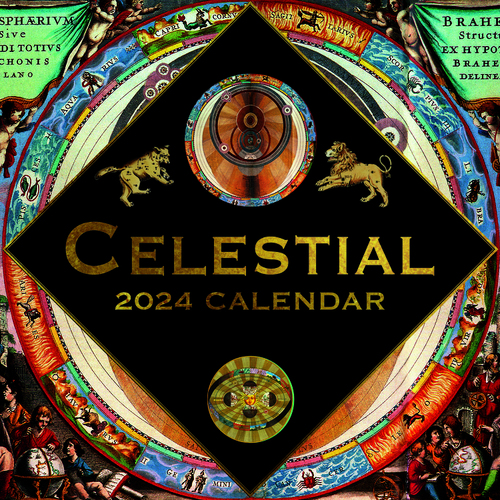 Celestial - 2024 Square Wall Calendar 16 month by Gifted Stationery (4)