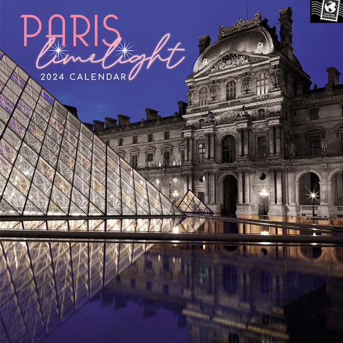 Paris Limelight - 2024 Square Wall Calendar 16 month by Gifted Stationery (12)
