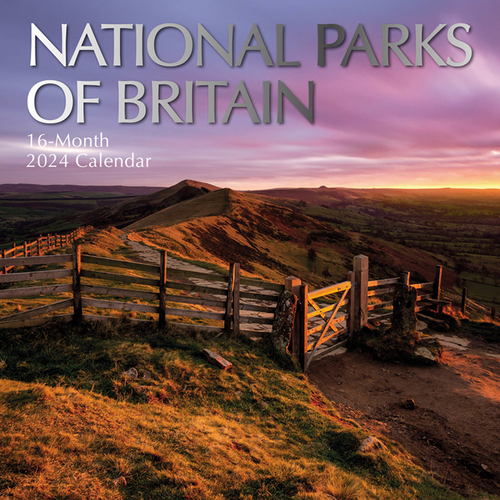 National Parks of Britain- 2024 Wall Calendar 16 month by Gifted Stationery (15)