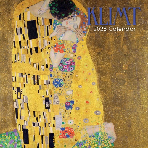 Klimt - 2026 Gifted Stationery Wall Calendar Golden Symbolist Art Prints
