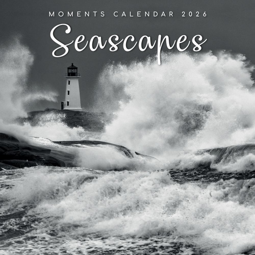 Seascapes - 2026 Gifted Stationery Wall Calendar Ocean & Coastal Photography