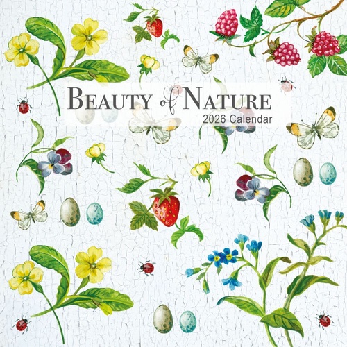 Beauty of Nature - 2026 Gifted Stationery Wall Calendar Scenic Nature Views