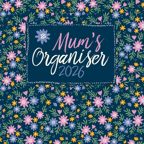 Mum's Organiser - 2026 Gifted Stationery Wall Calendar Family Planner