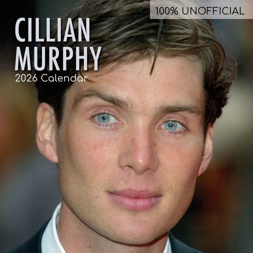 Cillian Murphy - 2026 Gifted Stationery Wall Calendar Celebrity Star
