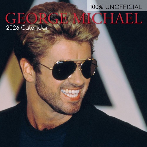 George Michael - 2026 Gifted Stationery Wall Calendar Pop Icon