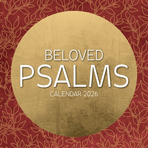 Beloved Psalms - 2026 Gifted Stationery Wall Calendar Scripture Verses
