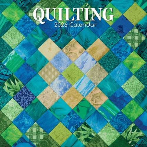 Quilting - 2026 Gifted Stationery Wall Calendar Textile Art Theme