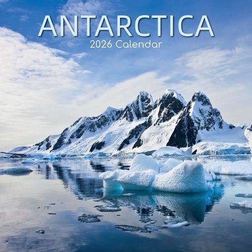 Antarctica - 2026 Gifted Stationery Wall Calendar Polar Wilderness