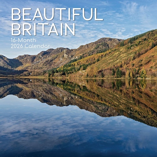 Beautiful Britain - 2026 Gifted Stationery Wall Calendar British Scenery