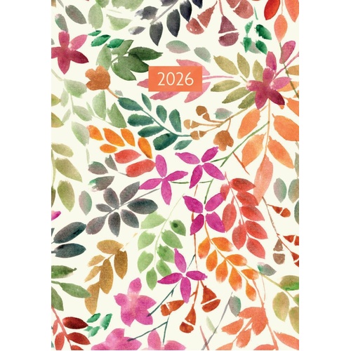 Autumn Haze - 2026 Gifted Stationery A5 Padded Diary Planner Seasonal Colours