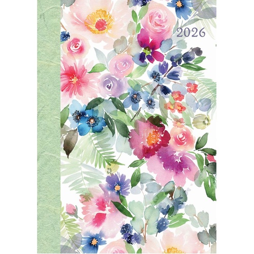 Joy - 2026 Gifted Stationery A5 Padded Diary Planner Cheerful Floral