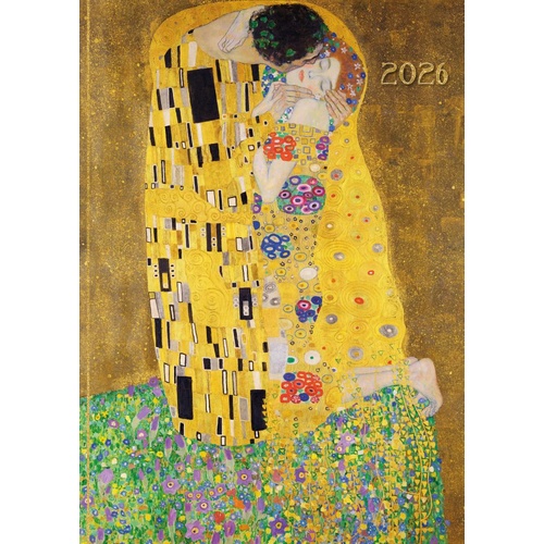Klimt - 2026 Gifted Stationery A5 Padded Diary Planner Fine Art