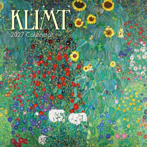 Klimt - 2027 Gifted Stationery Wall Calendar Monthly Planner