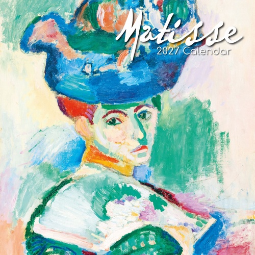 Matisse - 2027 Gifted Stationery Wall Calendar Monthly Planner