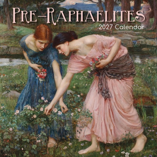 Pre-Raphaelites - 2027 Gifted Stationery Wall Calendar Monthly Planner