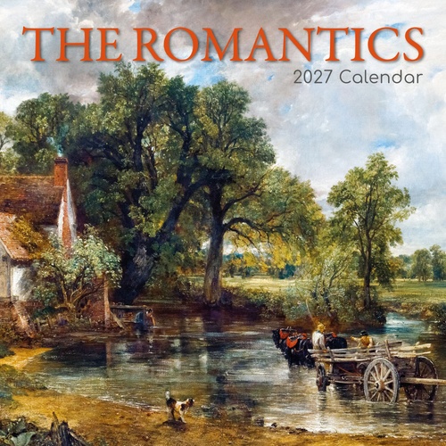 The Romantics - 2027 Gifted Stationery Wall Calendar Monthly Planner