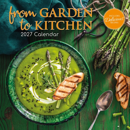 From Garden to Kitchen - 2027 Gifted Stationery Wall Calendar Planner