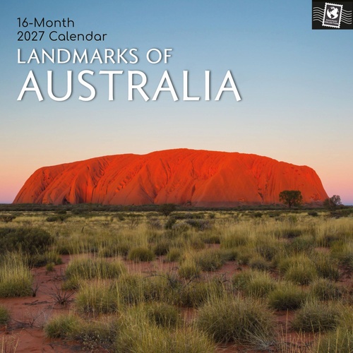 Landmarks of Australia - 2027 Gifted Stationery Wall Calendar Planner