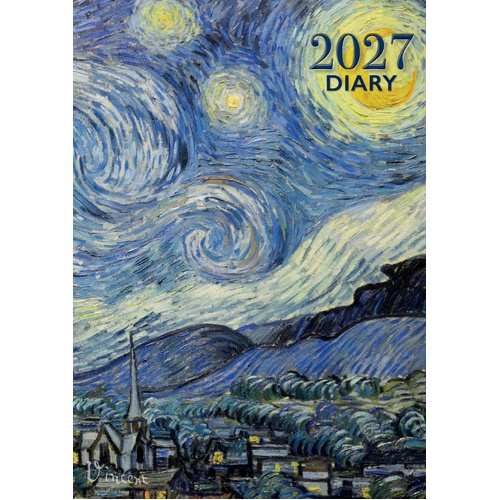 Van Gogh - 2027 Gifted Stationery A5 Hardcover Page-a-Day Diary