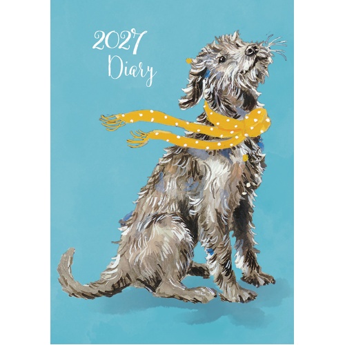 Dog Lovers - 2027 Gifted Stationery A5 Hardcover Week-to-View Diary Planner