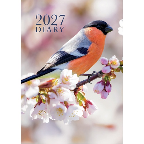 Birds - 2027 Gifted Stationery A5 Hardcover Week-to-View Diary Planner