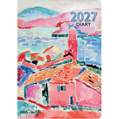 Matisse - 2027 Gifted Stationery A5 Hardcover Week-to-View Diary Planner