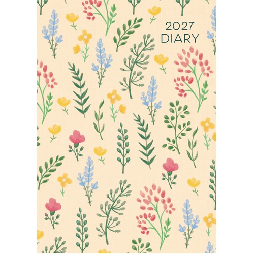 Enchanted Garden - 2027 Gifted Stationery A5 Hardcover Week-to-View Diary