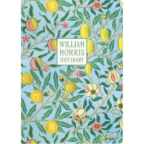 William Morris Pomegranate 2027 Gifted Stationery A5 Week-to-View Diary
