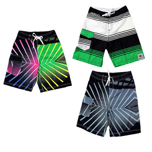 Mens Surf Board Shorts Boardshorts Swim Beach Quick Dry Size S to 4XL AU Seller [Size: XL] [Design: HB3513_Green]