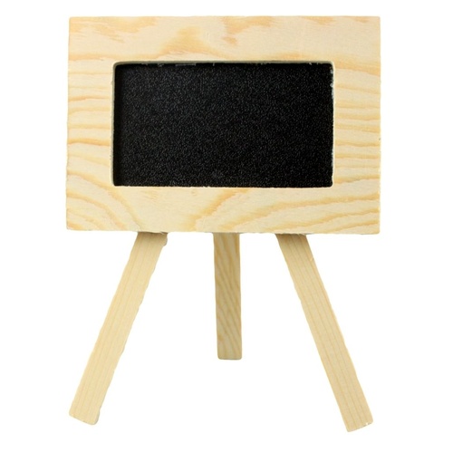 Home Wedding Party Cafe Blackboard Chalkboard Easle Stand Lolly Buffer Display [Design: Tripod 10x13cm]
