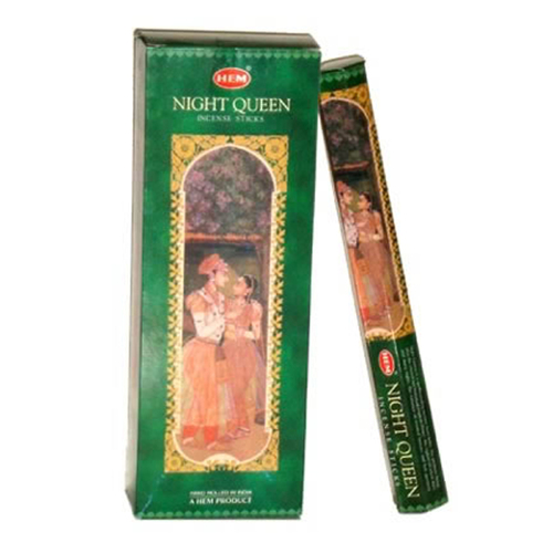 20-240 Incense Sticks HEM Nag Champa 110 Scents Hex Meditation Aroma Fragrance [Scent: Night Queen-20 Sticks-HEM]