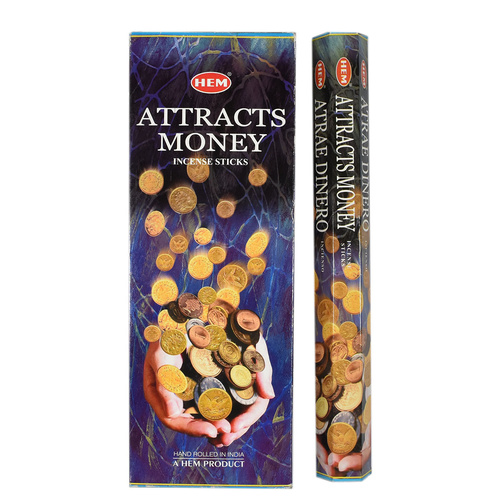 [HEM Attract Money] 2x 20 Incense Sticks HEM Hex Meditation Aroma Fragrance