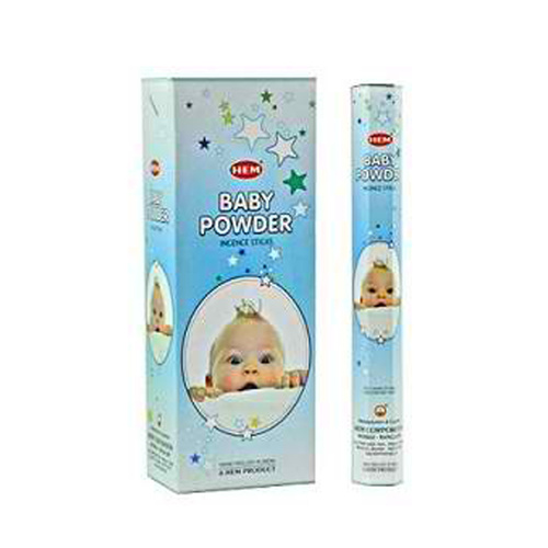 [HEM Baby Powder] 2x 20 Incense Sticks HEM Hex Meditation Aroma Fragrance