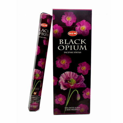 [HEM Black Opium] 2x 20 Incense Sticks HEM Hex Meditation Aroma Fragrance