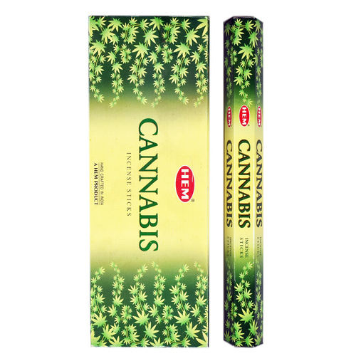 [HEM Cannabis] 2x 20 Incense Sticks HEM Hex Meditation Aroma Fragrance