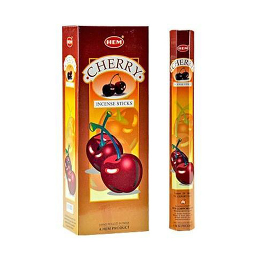 [HEM Cherry] 2x 20 Incense Sticks HEM Hex Meditation Aroma Fragrance