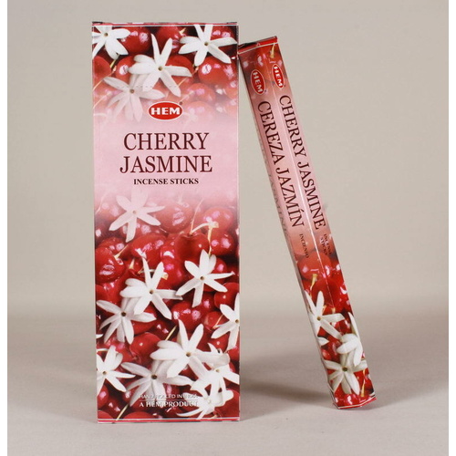 [HEM Cherry Jasmine] 2x 20 Incense Sticks HEM Hex Meditation Aroma Fragrance