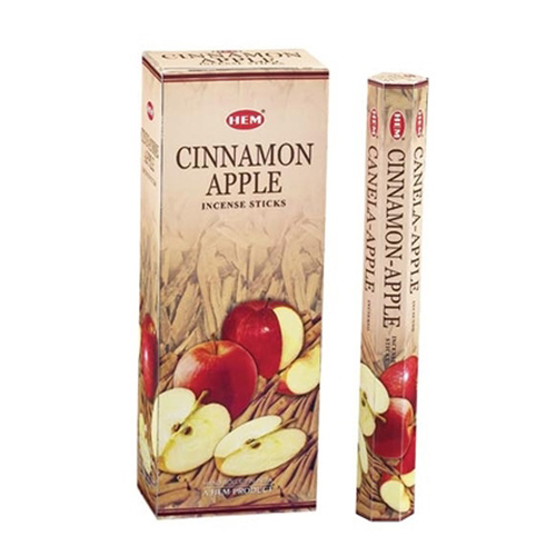 [HEM Cinnamon Apple] 2x 20 Incense Sticks HEM Hex Meditation Aroma Fragrance