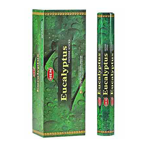 [HEM Eucalyptus] 2x 20 Incense Sticks HEM Hex Meditation Aroma Fragrance
