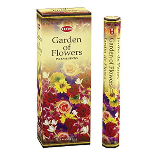 [HEM Garden of Flowers-20 Stix-HEM] 2x 20 Incense Sticks HEM Hex Meditation Aroma Fragrance