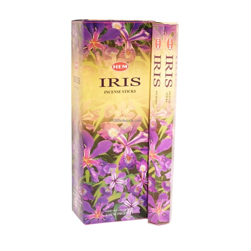 [HEM Iris] 2x 20 Incense Sticks HEM Hex Meditation Aroma Fragrance