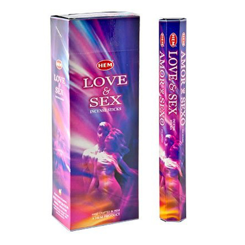 [HEM Love & Sex] 2x 20 Incense Sticks HEM Hex Meditation Aroma Fragrance