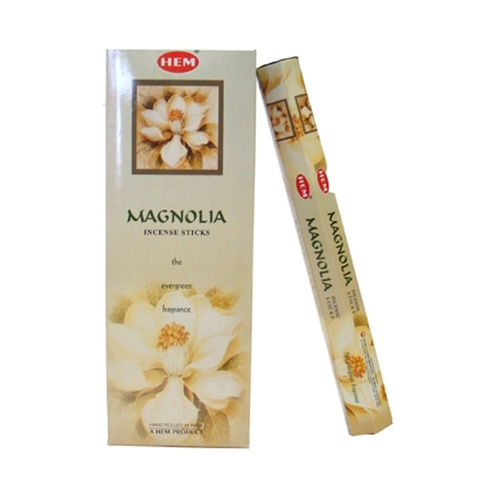 [HEM Magnolia] 2x 20 Incense Sticks HEM Hex Meditation Aroma Fragrance