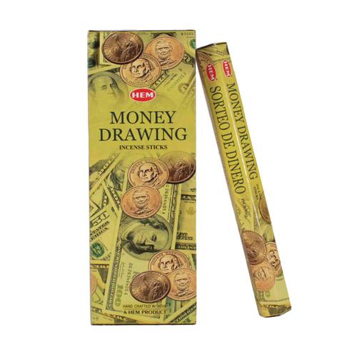 [HEM Money Drawing] 2x 20 Incense Sticks HEM Hex Meditation Aroma Fragrance