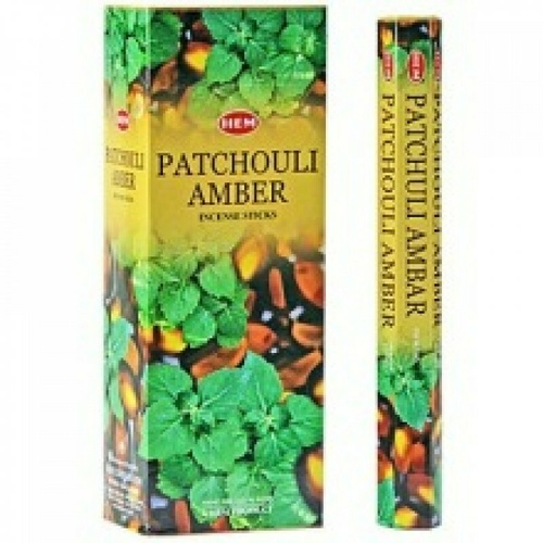 [HEM Patchouli Amber] 2x 20 Incense Sticks HEM Hex Meditation Aroma Fragrance